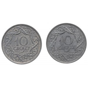 GG, sada 10 centov 1923
