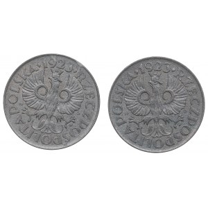 GG, set de 10 pennies 1923