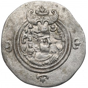Sasanidé, Chusro II, Drachma rok 11, Fars