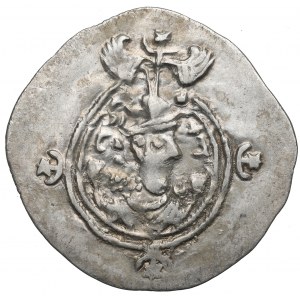 Sasanier, Khusro II, Drachme