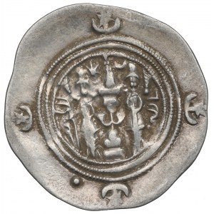 Sasanidi, Chusro II, Drachma, Fars