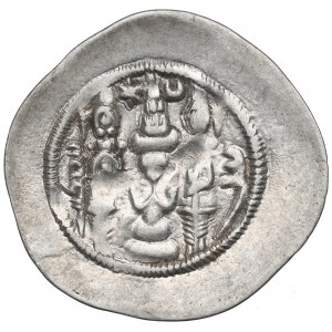 Sasanidé, Chusro II, Drachma, Eranchvarrah-Šapur,