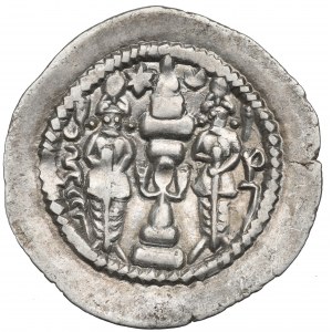 Sasanier, Hormizd IV, Drachme, Merv