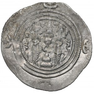 Sasanidé, Chusro II, Drachma, Hamadán