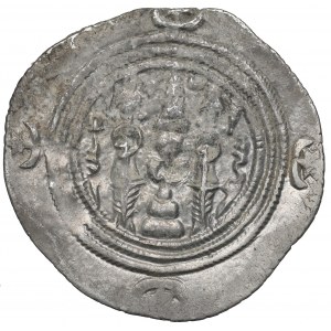 Sasanidi, Chusro II, Drachma, Hamadán