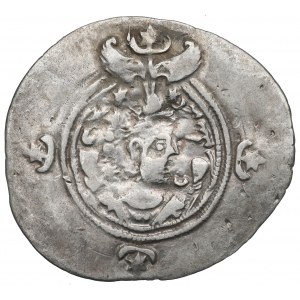 Sasanidé, Chusro II, Drachma, Veh-Ardašír