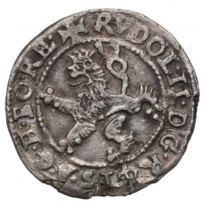 Čechy, Rudolf II., drobný peníz 1592, Kutná Hora