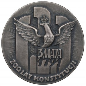 III RP, Medal 200 lat Konstytucji 3 Maja, Mennica