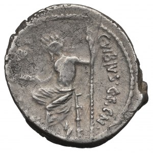 Roman Republic, Gaius Vibius Pansa, Denarius