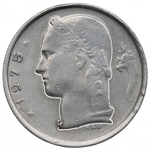 Belgicko, 1 frank 1975 - duch