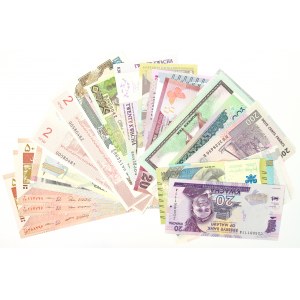 Súbor svetových bankoviek (36 kusov)
