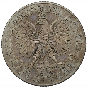 II Republic of Poland, 10 zloty 1933 Polonia