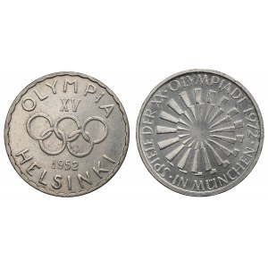 Finlandia i Niemcy, Zestaw monet