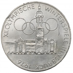 Rakousko, 100 šilinků 1976 Olympijské hry Innsbruck