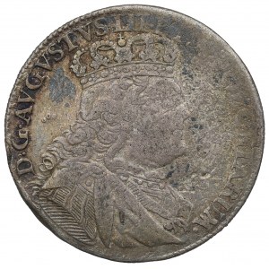 Germany, Saxony, Friedrich August II, 18 groschen 1754