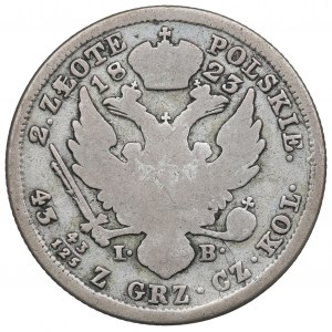 Poland under Russia, Alexander I, 2 zloty 1823