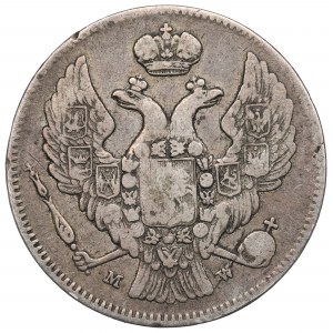 Ruské dělení, Mikuláš I., 30 kopějek=2 zloté 1835 Varšava