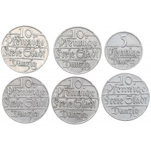 WMG, Zestaw 5 i 10 fenigów 1923
