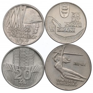 PRL, Sada pamětních mincí