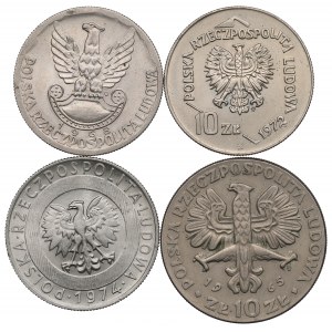 PRL, sada pamätných mincí