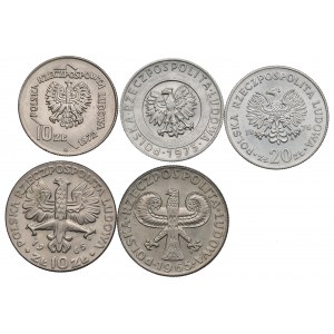 PRL, sada pamätných mincí