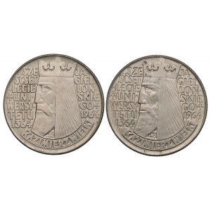 PRL, 10 Zloty 1964 Kasimir der Große - konkav und konvex
