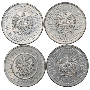 Dritte Republik, Satz von 20.000 PLN 1993-94