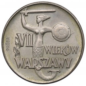 PRL, 10 zl. 1965 VII wieków Warszawy - CuNi sample