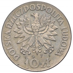 PRL, 10 złotych 1971 FAO - Próba