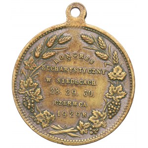 II RP, medaila Eucharistického kongresu, Siedlce 1929