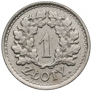 II RP, Próba 1 złoty 1928 - kopia