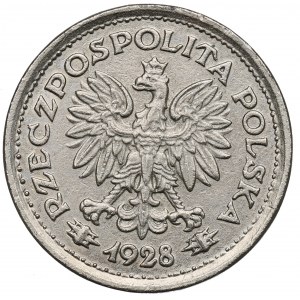 II RP, Muster 1 Zloty 1928 - Kopie