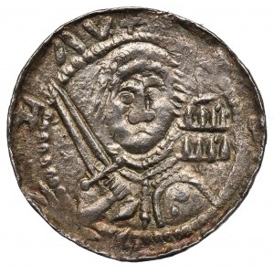 Vladislaus II, Denarius, Cracow