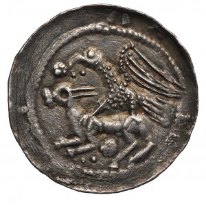 Vladislaus II, Denarius, Cracow - NGC MS62