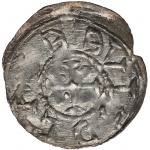 Poland, Bolislaus III, Denarius, Cracow - NGC MS62