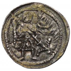 Boleslaus III, Denarius, Fight with a dragon