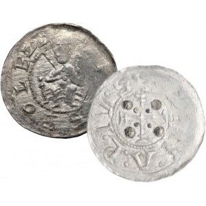 Boleslaw III. von Wrymouth, Krakau, Denar, Fürst auf dem Thron, DENARIVS - selten