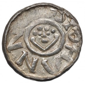 Bolislaus III as Duke of Schlesien, Denarius without date, Breslau (before 1107)