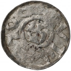 Bolislaus III as Duke of Schlesien, Denarius without date, Breslau (before 1107)