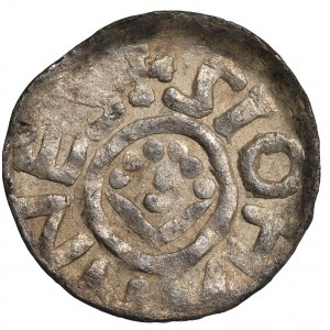 Bolislaus III as Duke of Schlesien, Denarius without date, Breslau (before 1107)