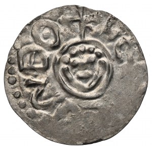 Boleslaw III. von Wrymouth, als schlesischer Fürst, Wrocław, Denar, NAPLES - RARE