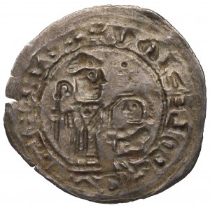 Bolesław III. der Wrymouth, Krakau/Gniezno, Brakteat mit einer SONNE - RARE