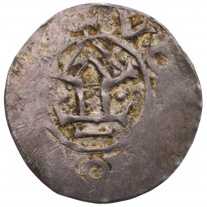 Mieclaw (1037-1047), Mazovsko, denár, malý disk - vzácný