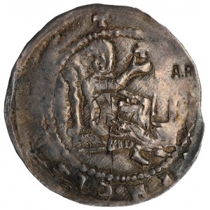 Henryk II Pobożny, Głogów/Wrocław?, denar, książę na tronie, ex.A.R. - RZADKI