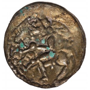 Mieszko III Starý, Gniezno, latinský náramok, knieža na koni - KRÁSNE