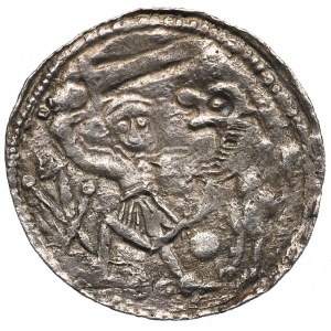 Vladislaus II, Denarius, Cracow