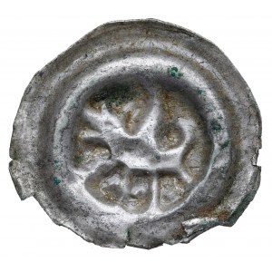 Východní Pomořansko, Sambor II Tczewski (1233-69), brakteát, gryf - vzácný