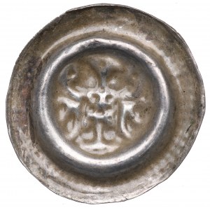 Śląsk, Wrocław, Zygmunt (1419- 1437), brakteat, orzeł w lewo w sznurkowej obwódce - rzadki
