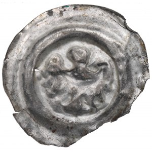 Schlesien, 13. Jahrhundert, breiter Armreif, Adler mit eingelegtem Stirnband