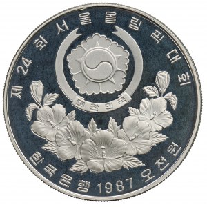 Korea Płd, 5.000 won 1987 - Olimpiada w Seulu